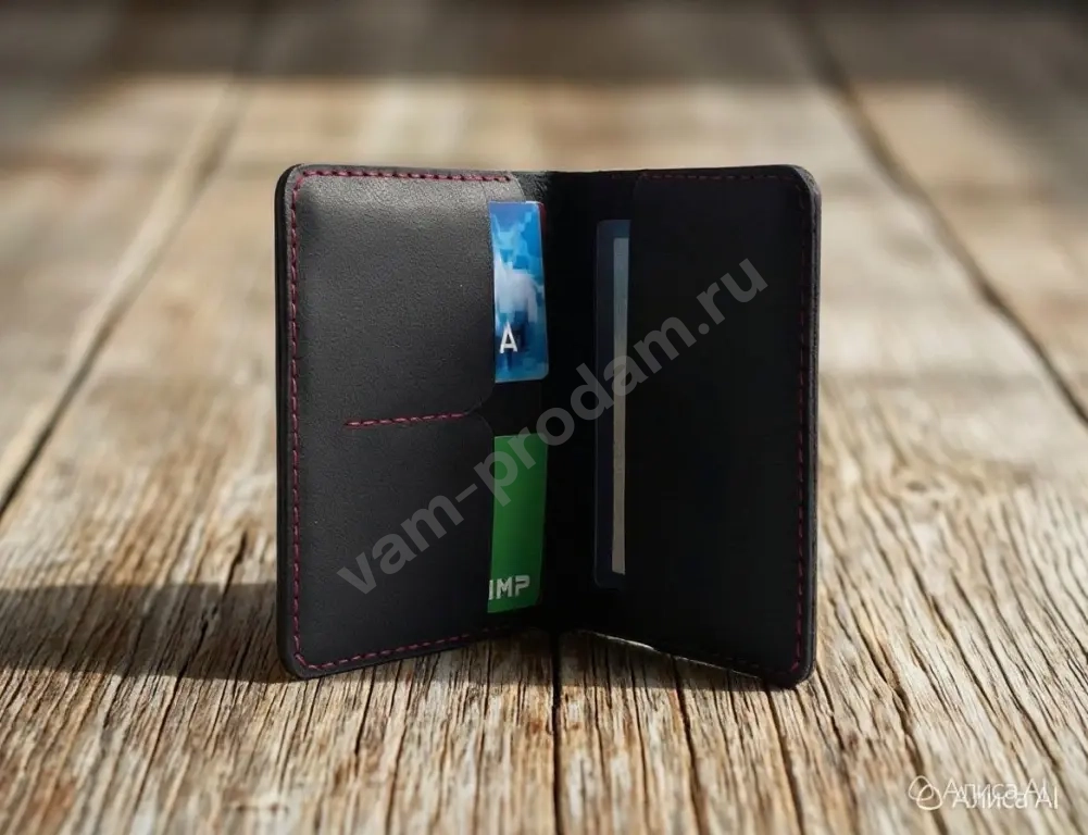 картхолдер кошелек ручная работа