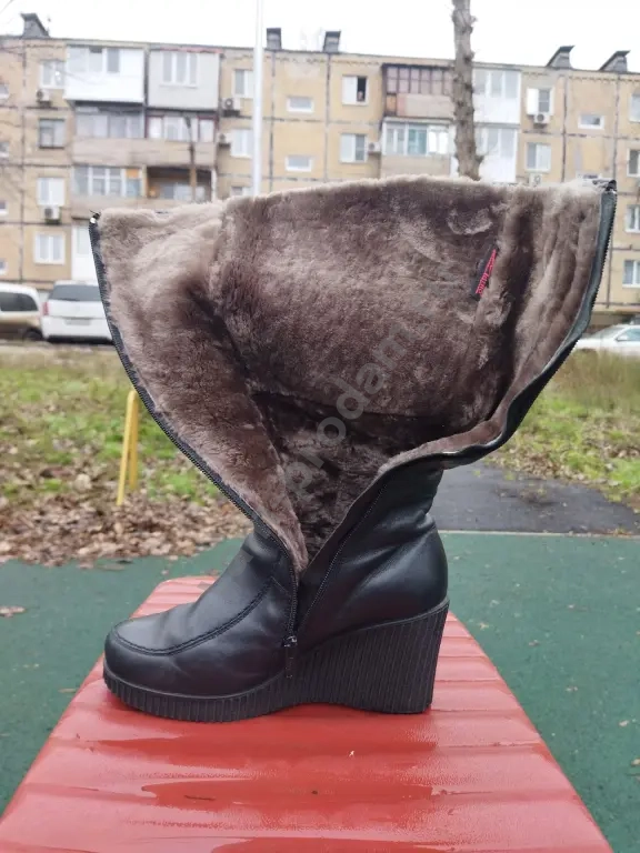 Сапоги женские 38 р. кожаные Беларусь