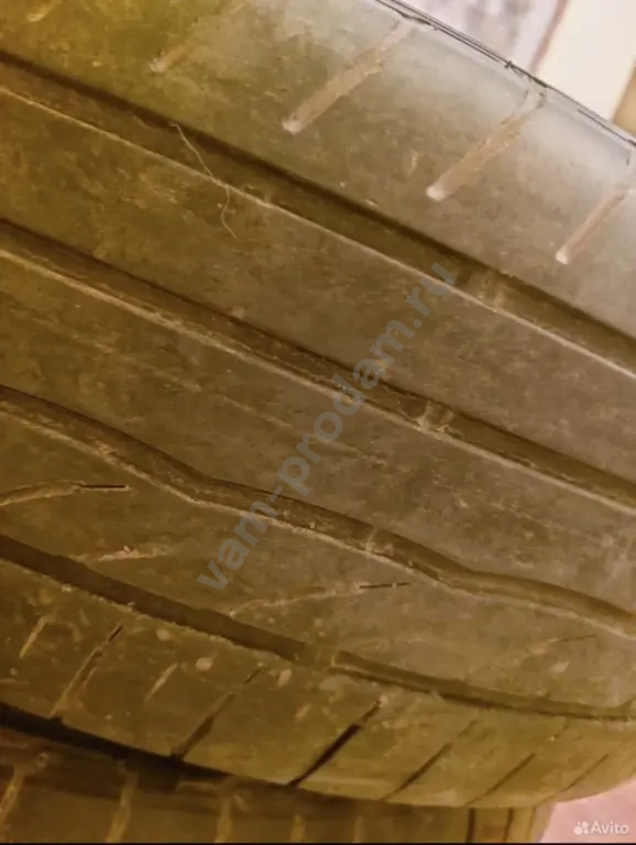 Шины 225r18 60 DUNLOP H100, б/у, 4 шт