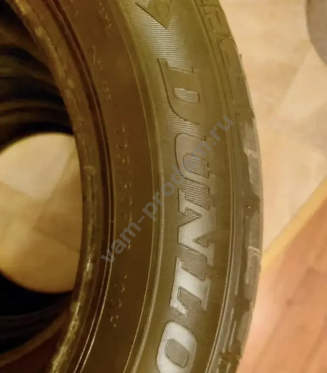 Шины 225r18 60 DUNLOP H100, б/у, 4 шт