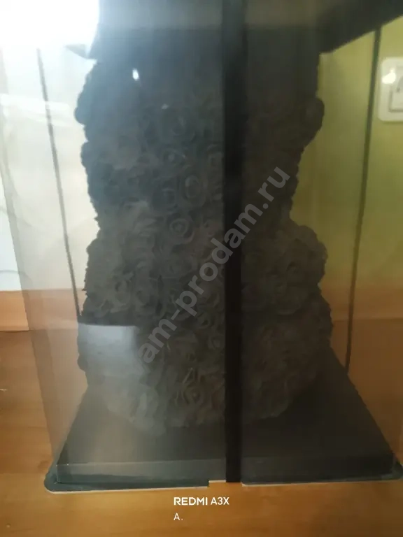 мишка из роз