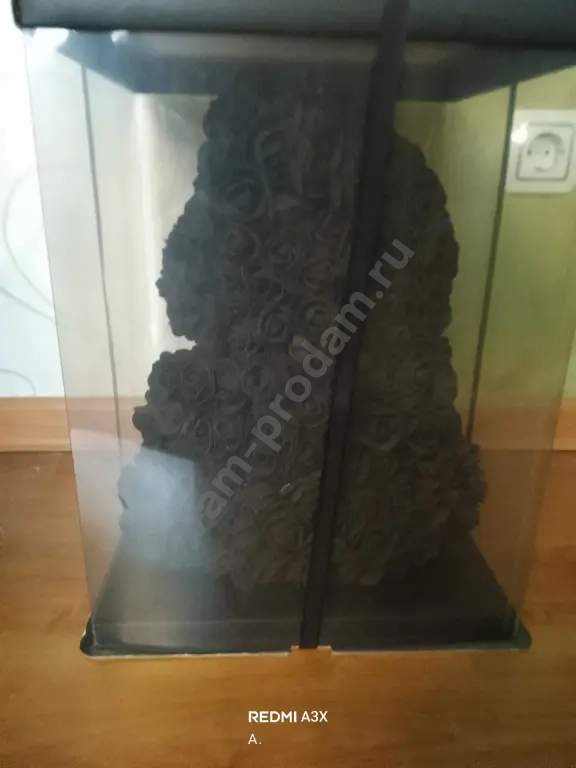 мишка из роз