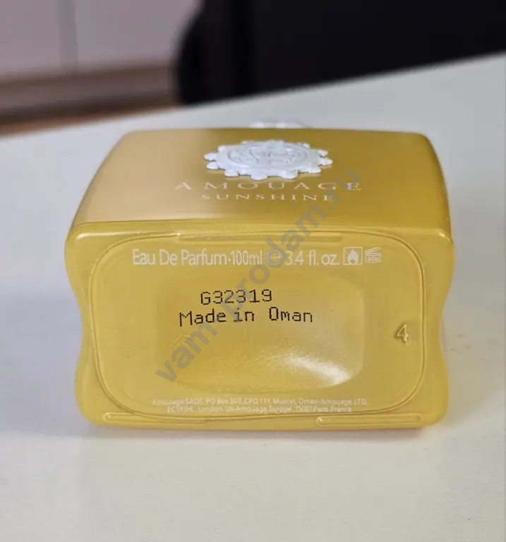 Amouage Sunshine оригинал