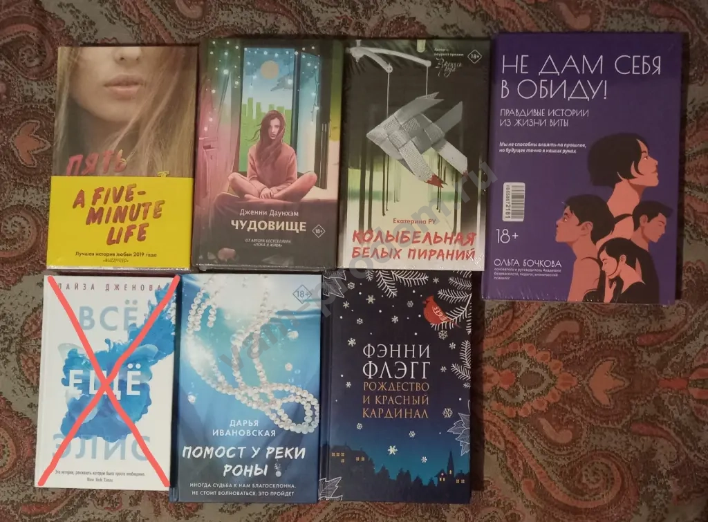 Книги "Young adult" разные