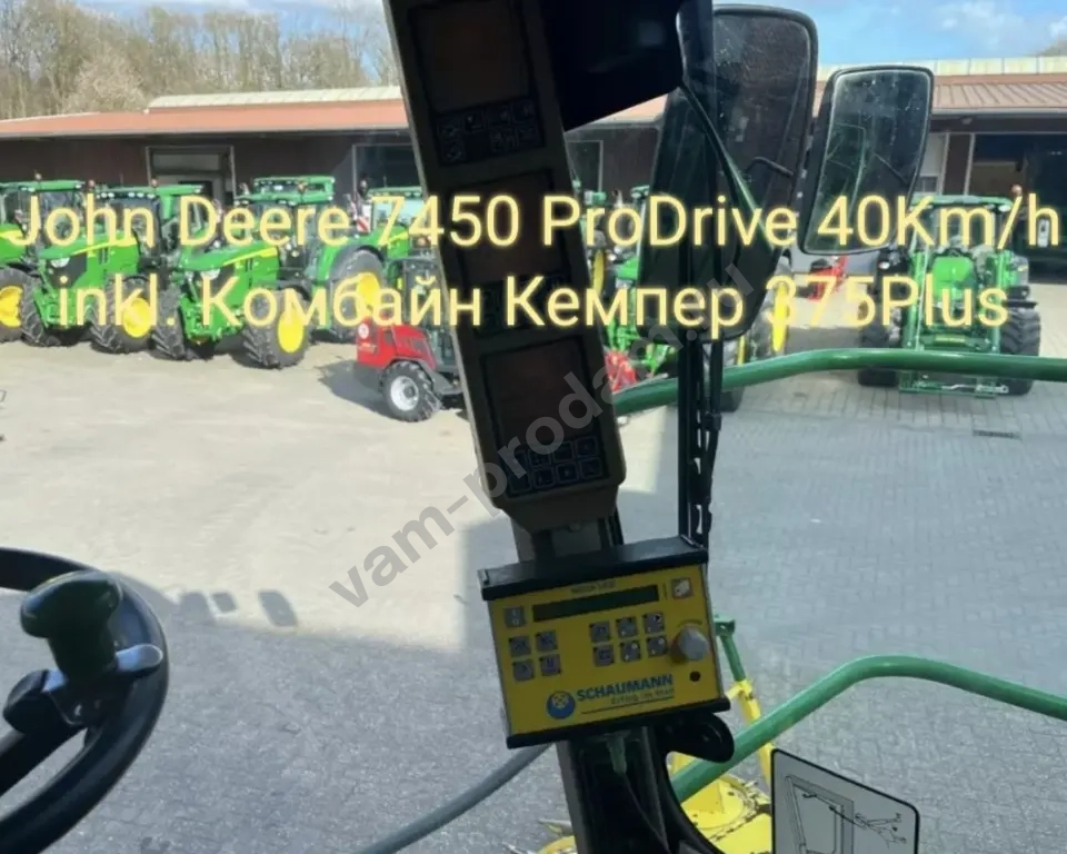 Продается самоходный кормоуборочный комбайн John Deere 9700i + жатка Kemper 475Plus