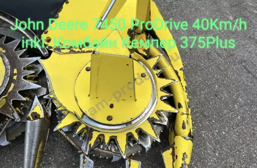 Продается самоходный кормоуборочный комбайн John Deere 9700i + жатка Kemper 475Plus