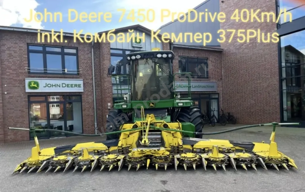 Продается самоходный кормоуборочный комбайн John Deere 9700i + жатка Kemper 475Plus