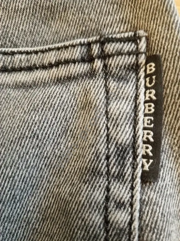 Джинсы Burberry Logger (серые), размер W32 L32, идеальное состояние
