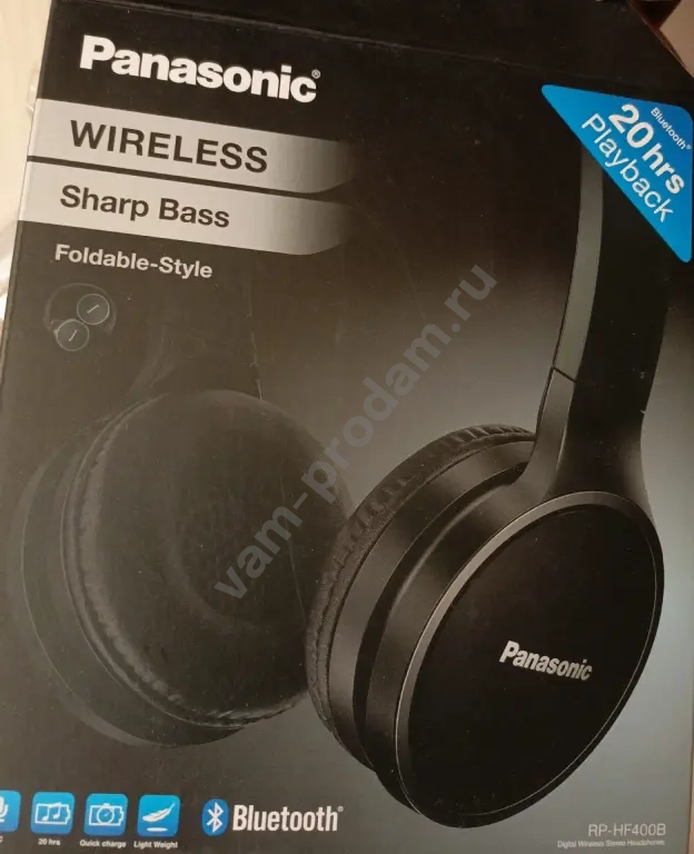 Гарнитура Panasonic RP-HF400B новая