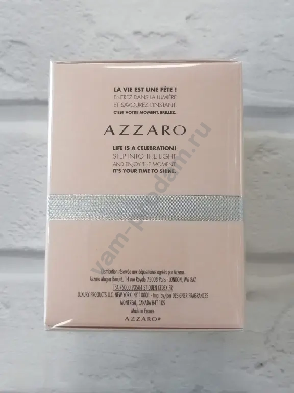 Духи оригинал Azzaro Mademoiselle 50 мл новые