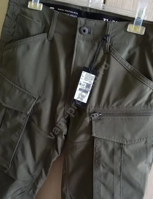 Штаны карго g-star rovic zip 3d