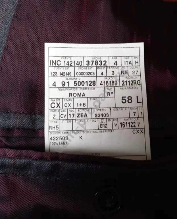 Костюм Ermenegildo Zegna
