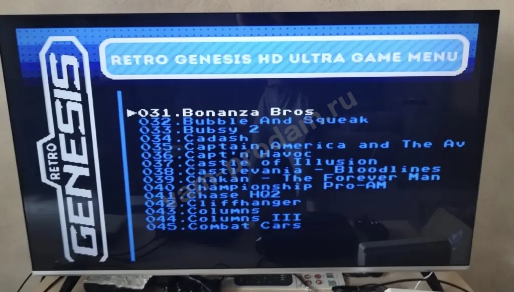 Retro Genesis HD Ultra 225 игр