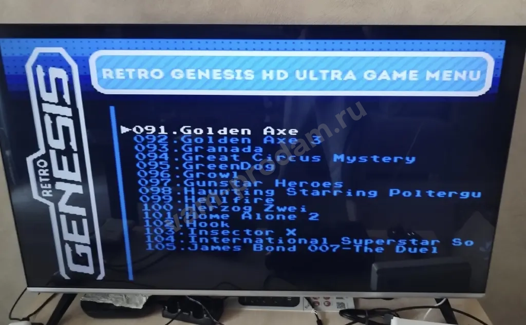 Retro Genesis HD Ultra 225 игр