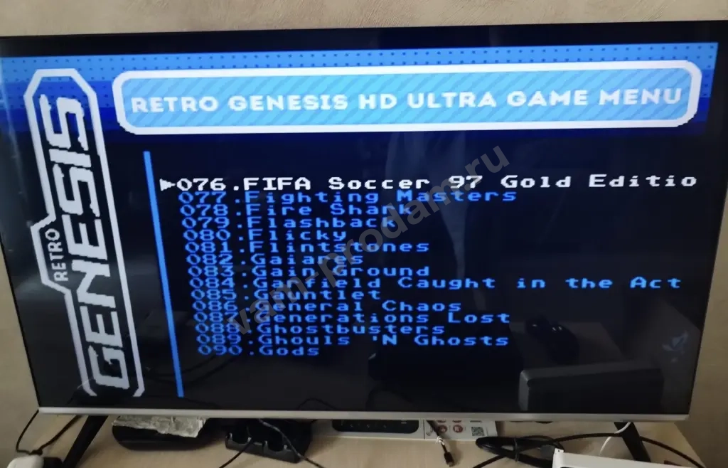 Retro Genesis HD Ultra 225 игр