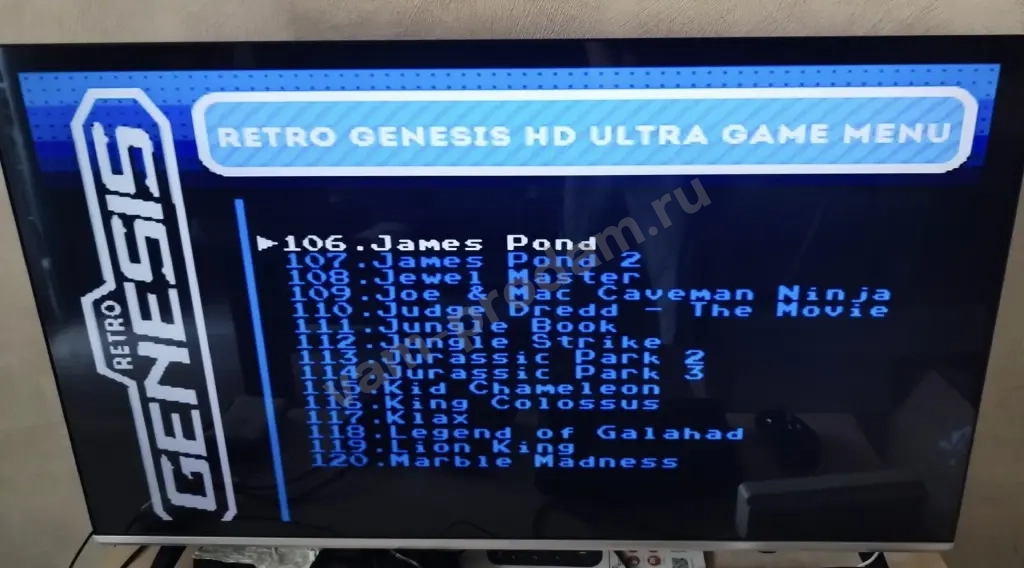 Retro Genesis HD Ultra 225 игр