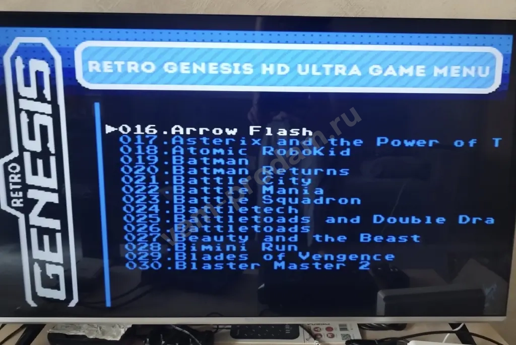 Retro Genesis HD Ultra 225 игр
