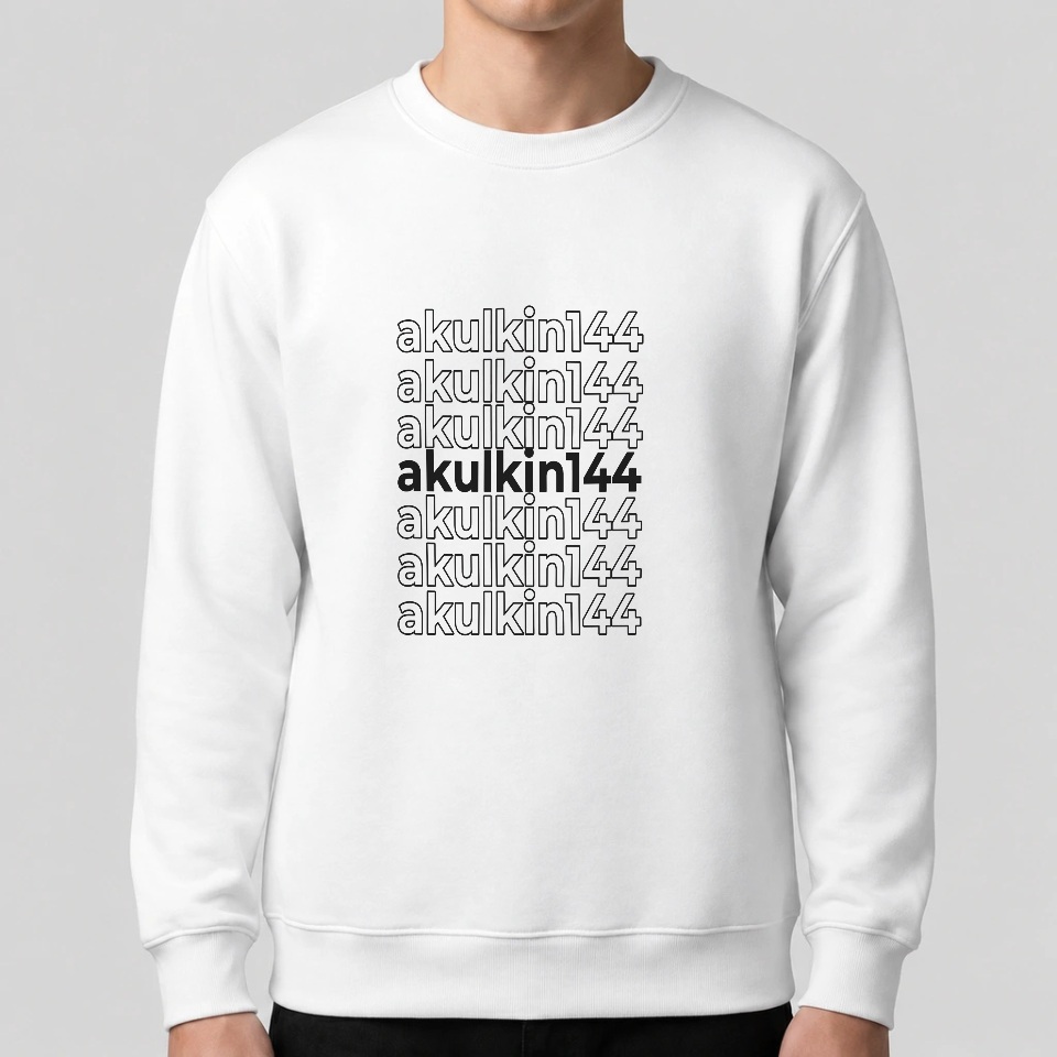 Свитшот, белый