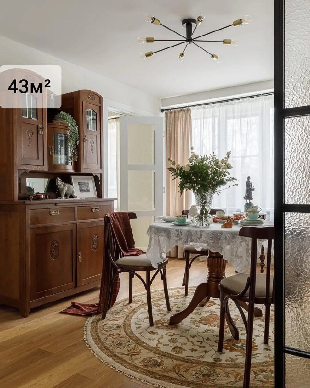 Ремонт хрущёвки 43 кв. м. 
Дизайн Эльжбета Чегарова