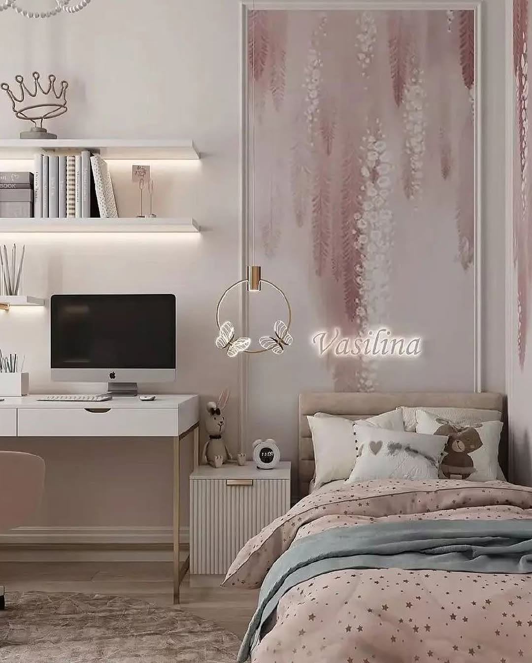 Какая детская комната вам больше нравится? 1 или 2🥰
