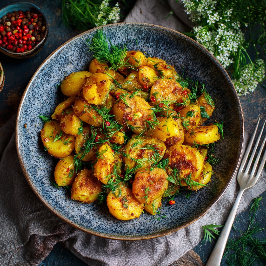 🥔 Идеальная жареная картошка на сковороде🍳 
Хрустящая снаружи и нежная внутри …
