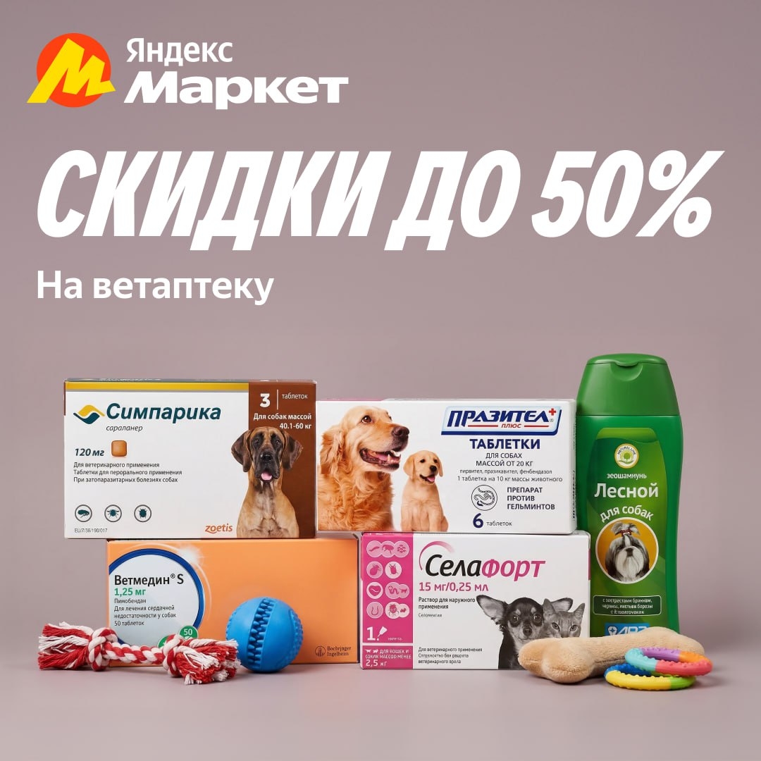 🧸Март 🧸

У собачки не боли, у кошечки не боли — со скидками до 50% на витамины…