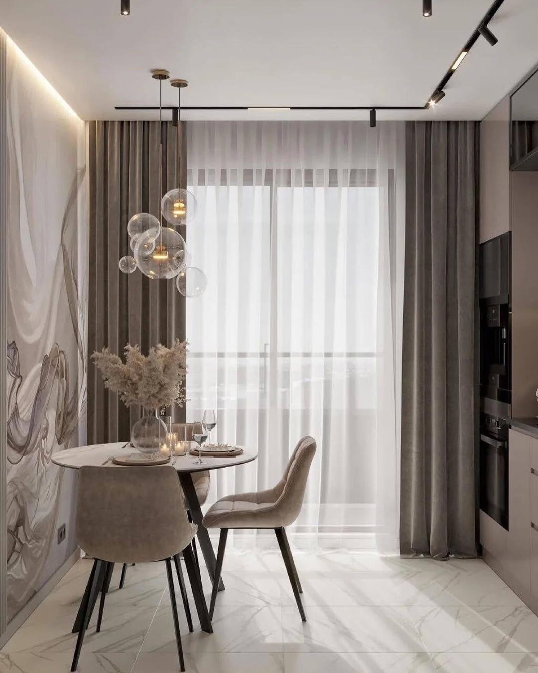 Стильный дизайн-проект кухни.