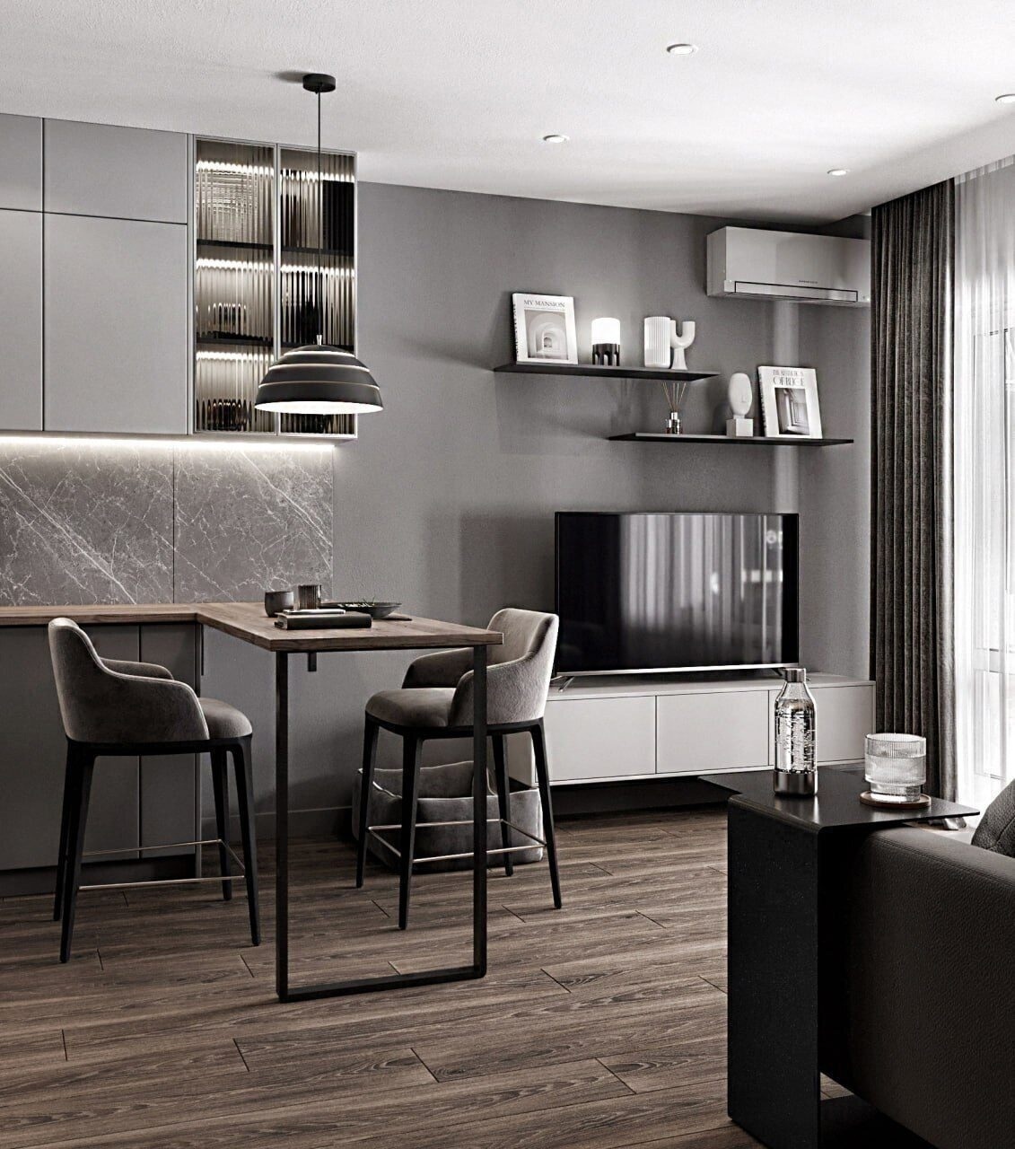 Квартира 45,8 м²