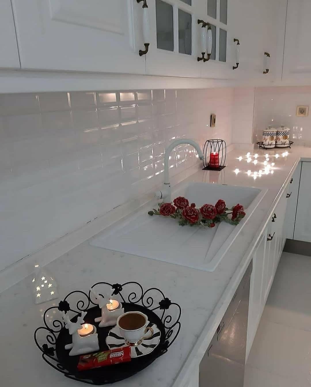 Белоснежная кухня: за или против?🤍