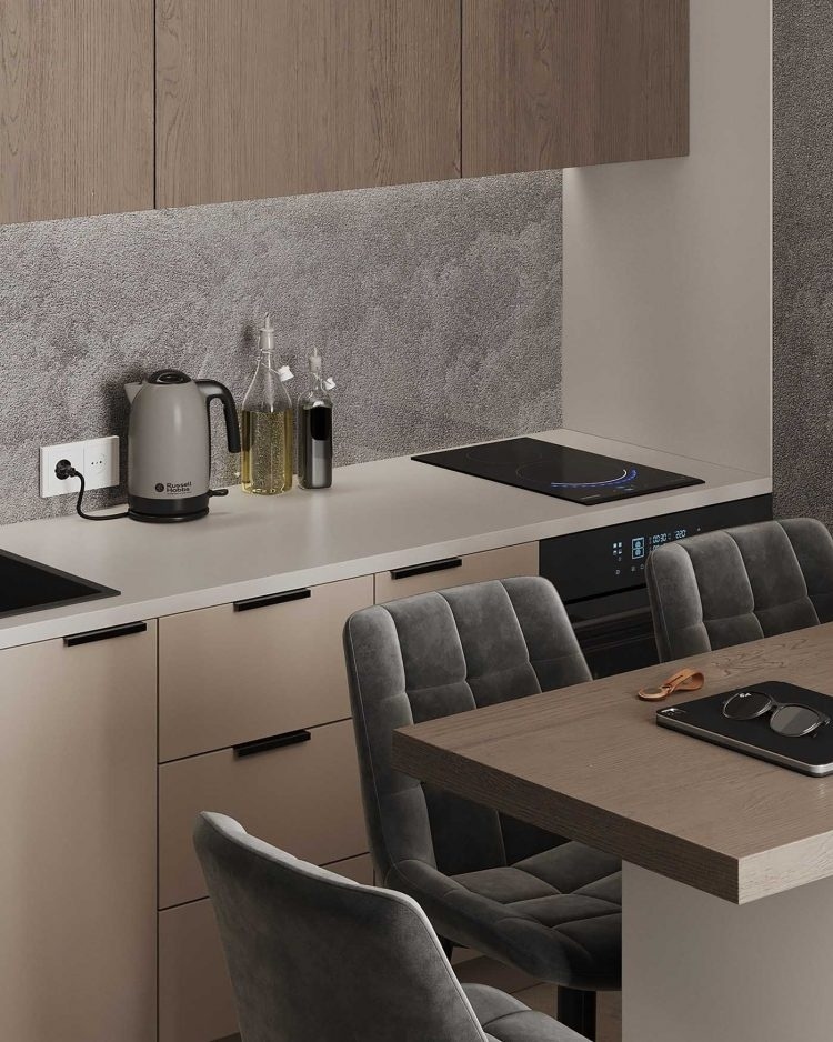 Маленькая студия. Как уместить всё на 29 квадратах.