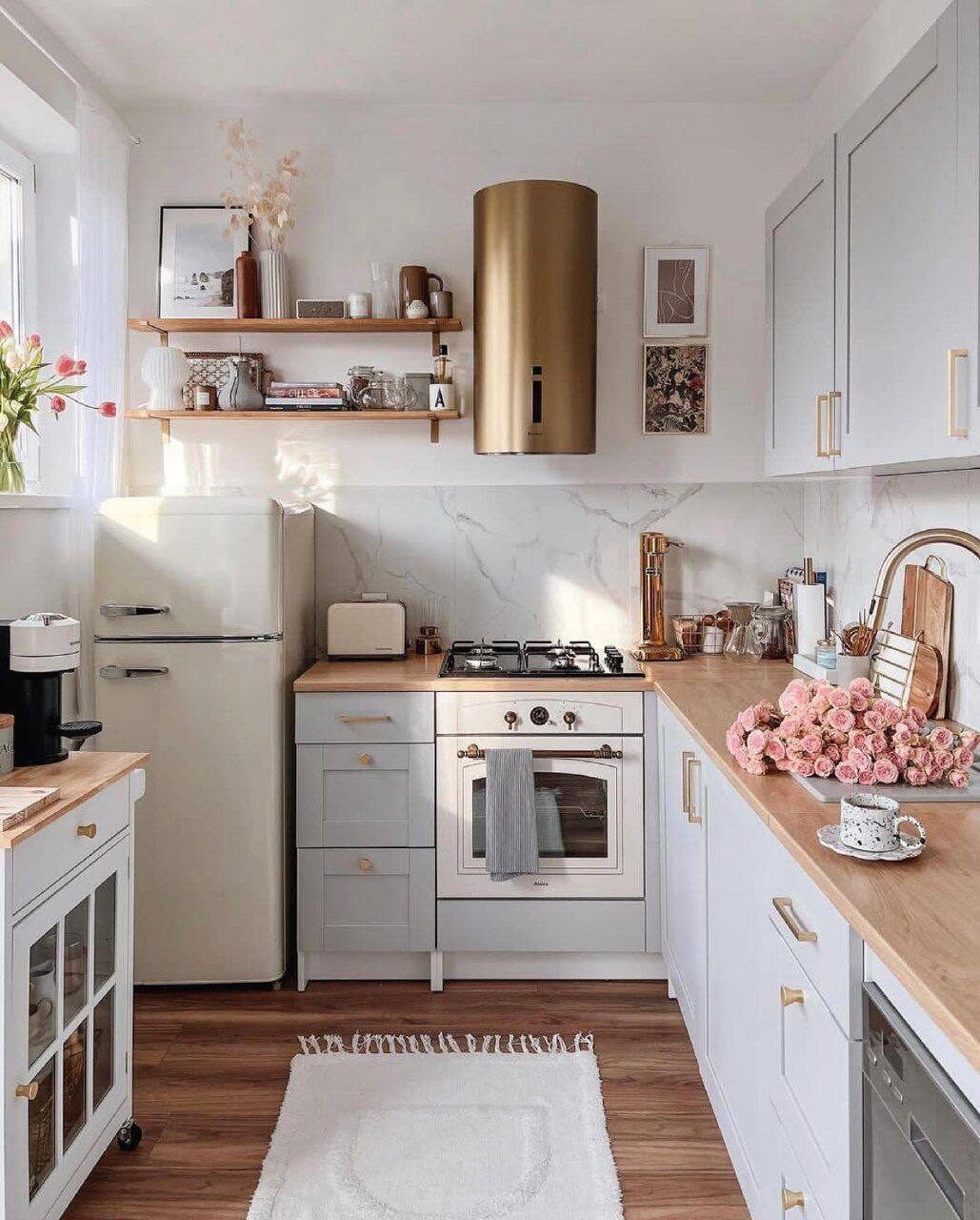 Душевная кухня в стиле прованс 😍