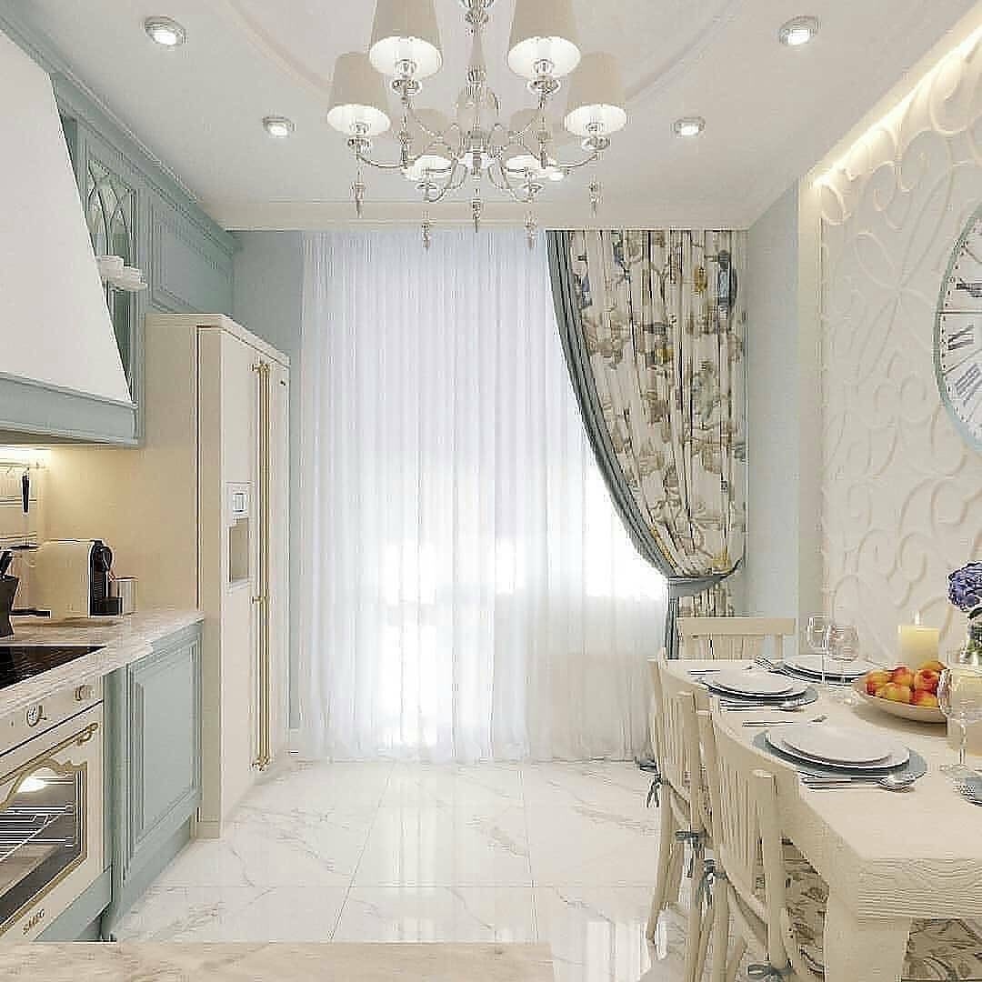 Какую кухню выбрали бы для себя? 1 или 2🤍