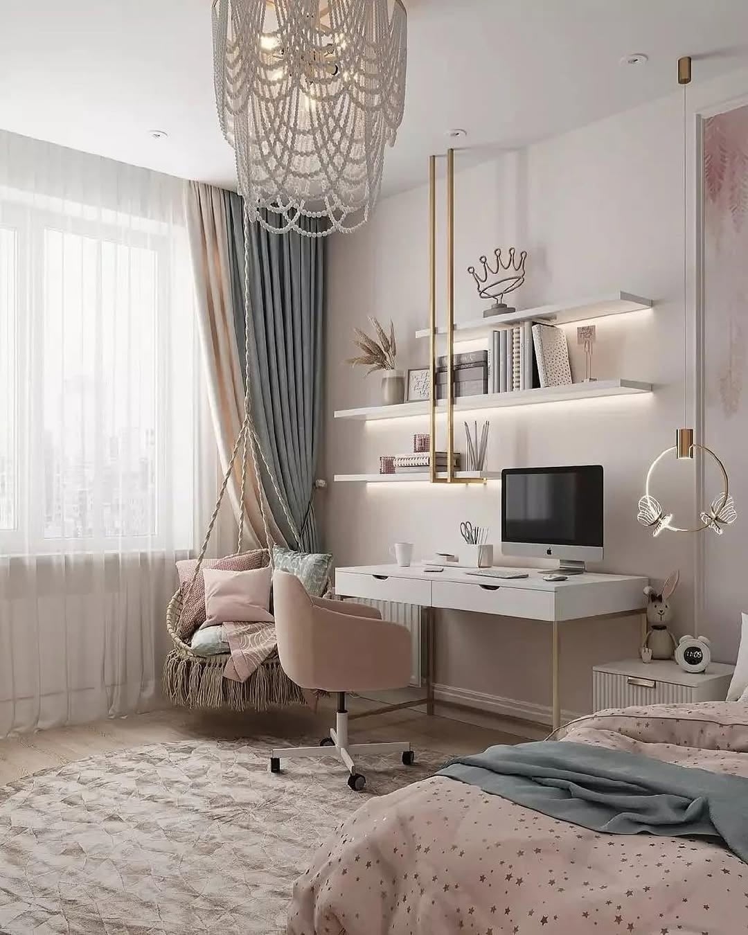 Какая детская комната вам больше нравится? 1 или 2🥰