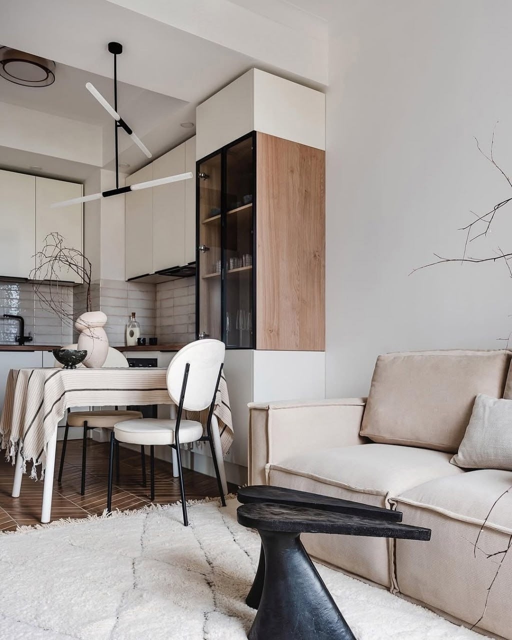 Уют, минимализм и функциональность — всё это собрала в себе эта квартира в стиле…