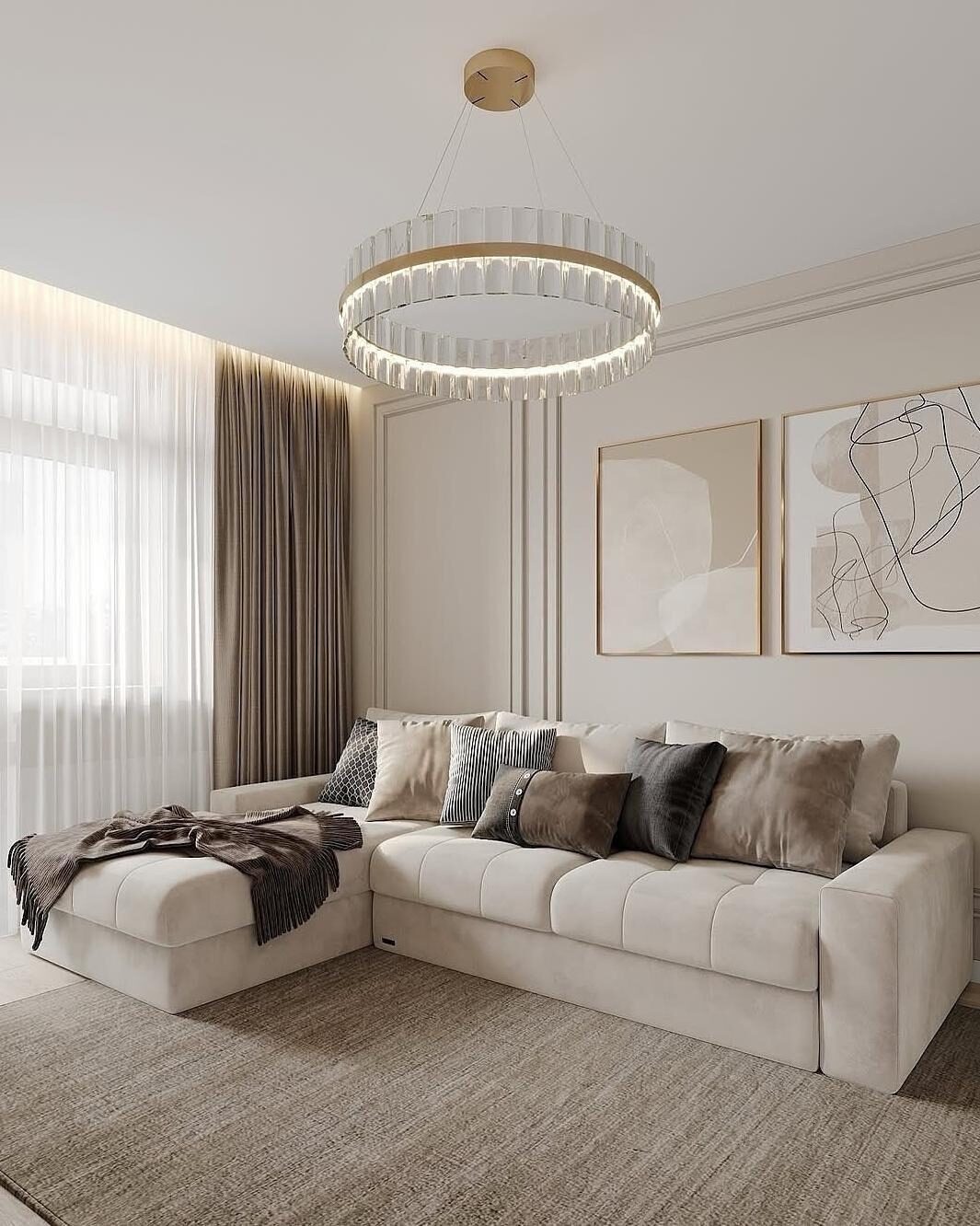 Интерьер гостиной комнаты