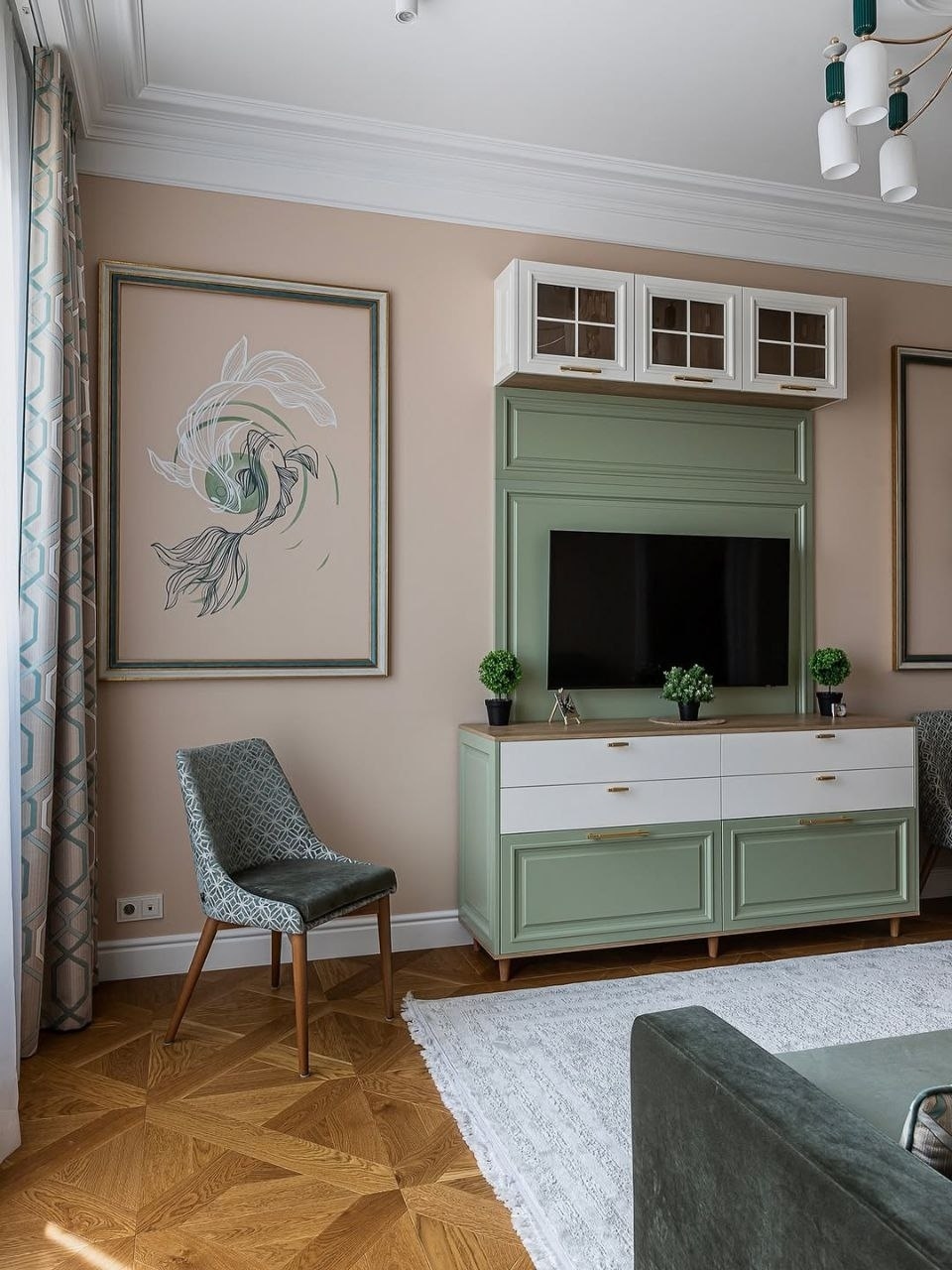 Квартира общей площадью 44,4 кв. м. 
Дизайнер ilina_interior