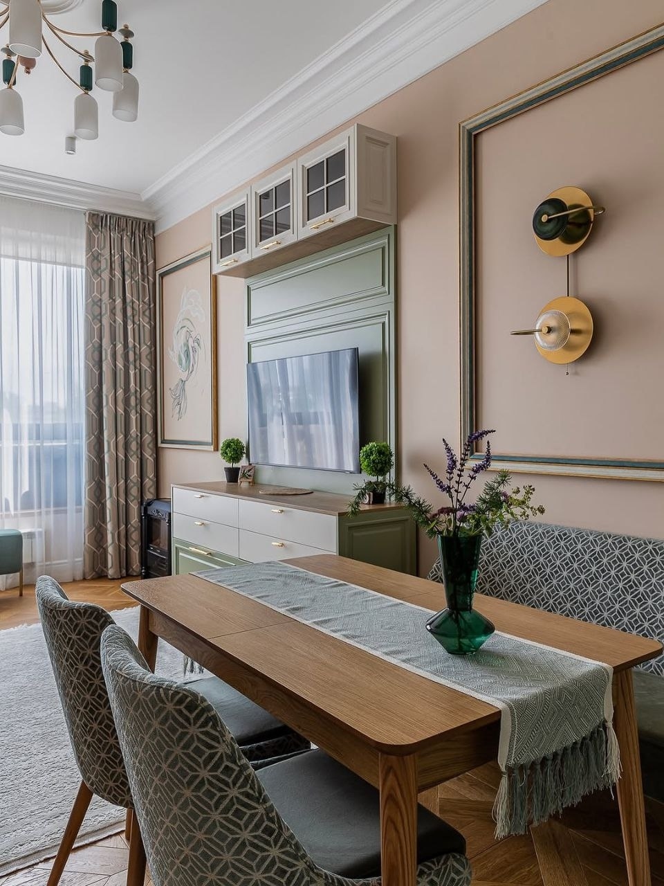 Квартира общей площадью 44,4 кв. м. 
Дизайнер ilina_interior