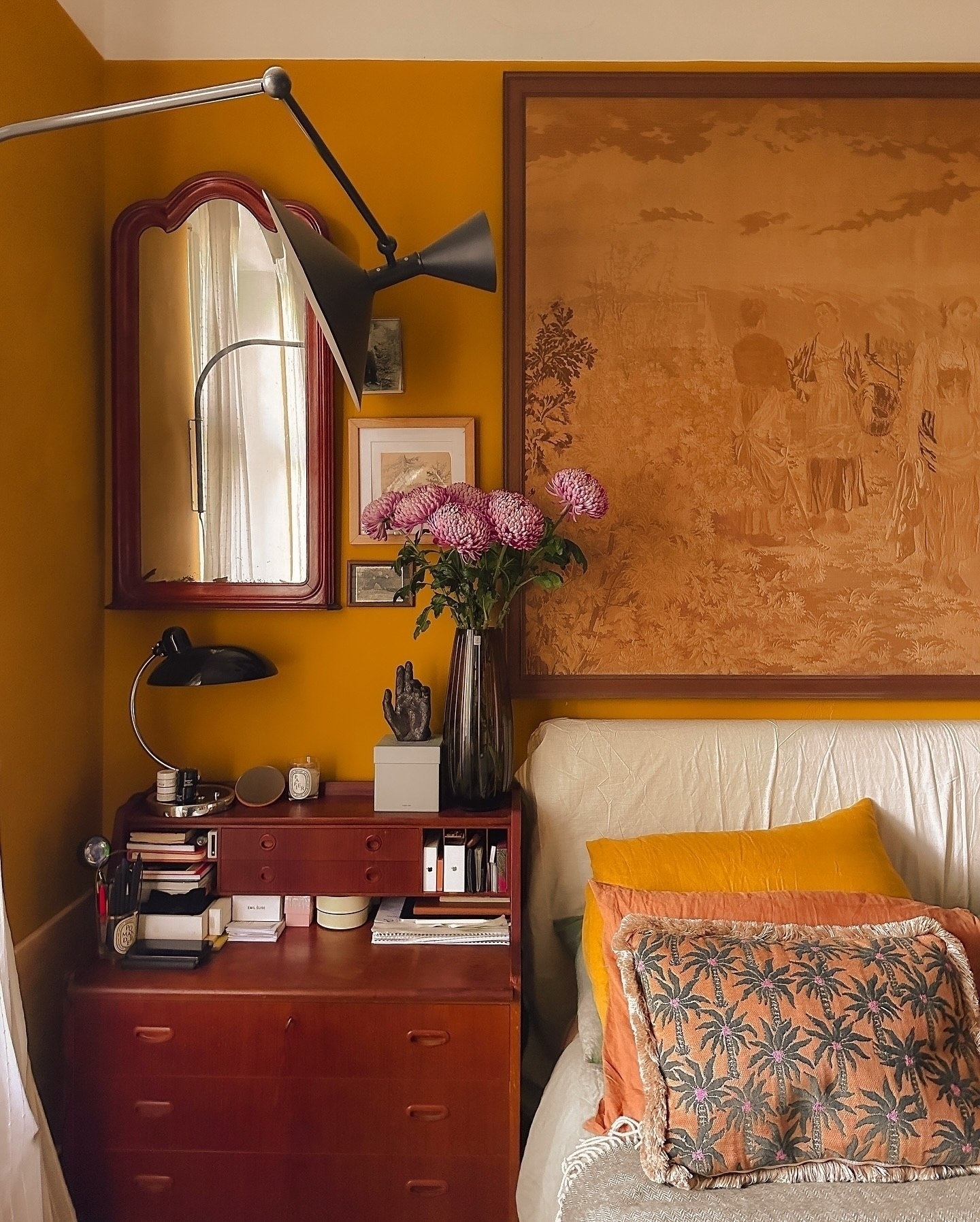 Терракотовый интерьер 🧡