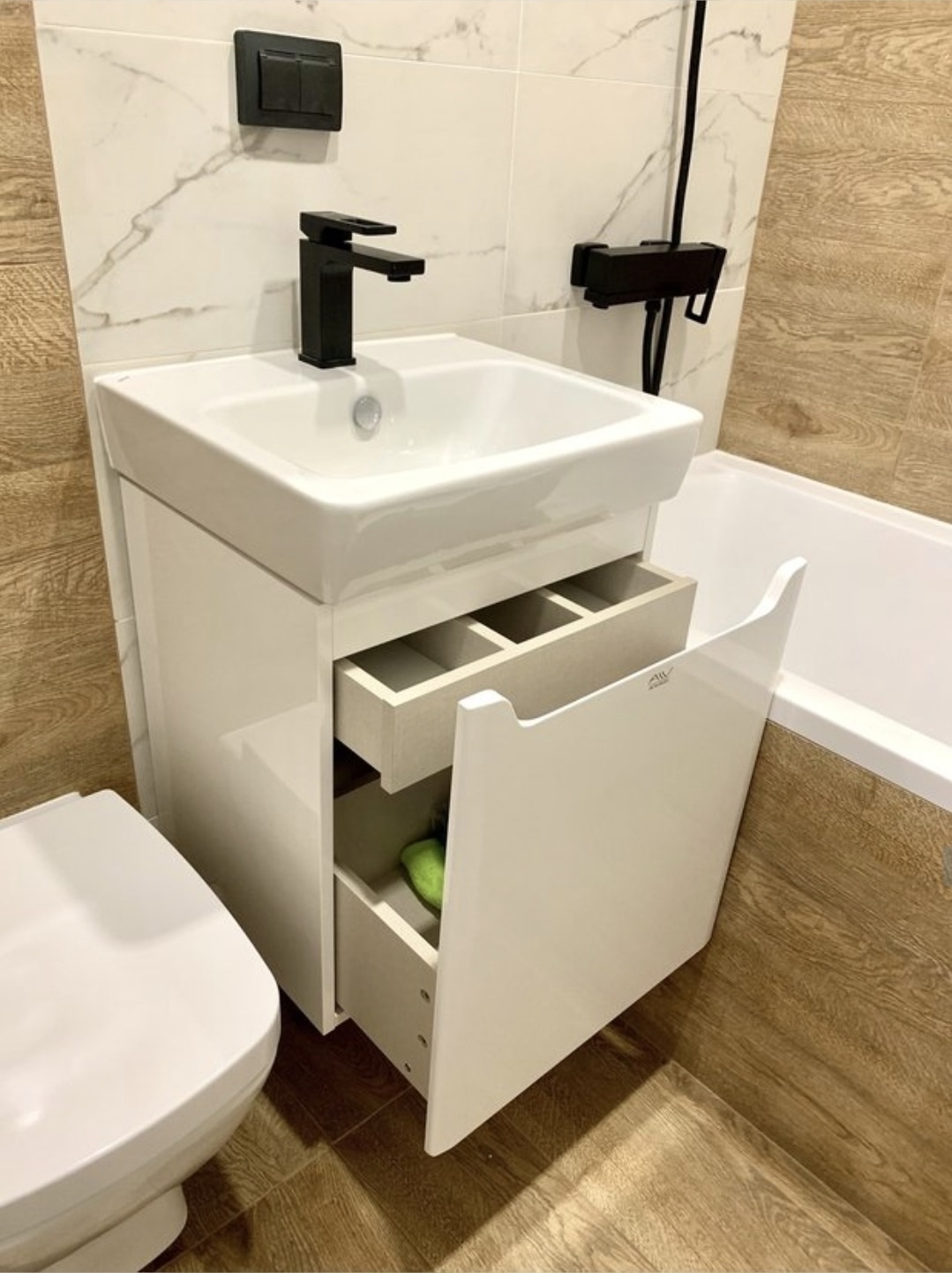 Ремонт ванной комнаты в хрущевке!🛁 Что думаете о таком результате? Пишите ваши …