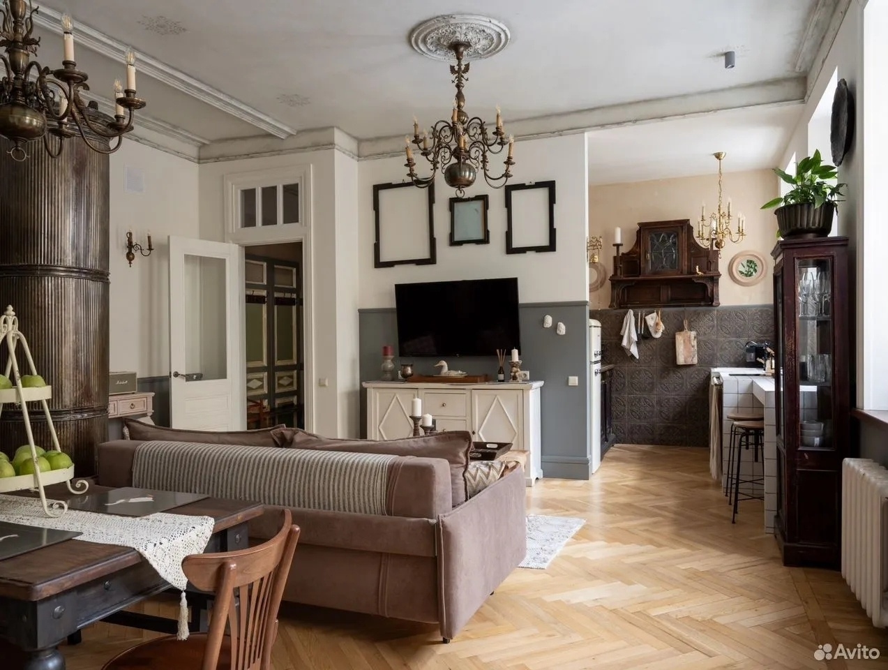 Атмосферная квартира в Спб, 80 кв.м.