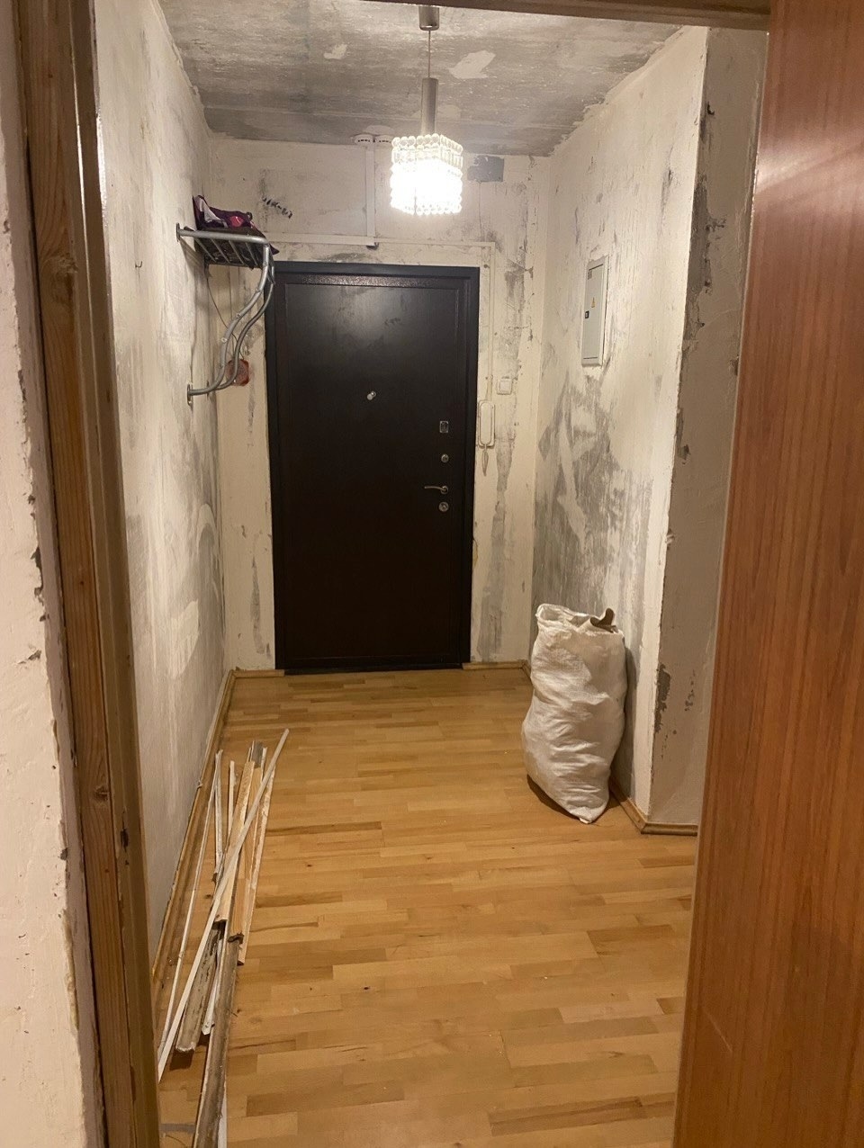 ДО и ПОСЛЕ - ремонт прихожей и санузла
