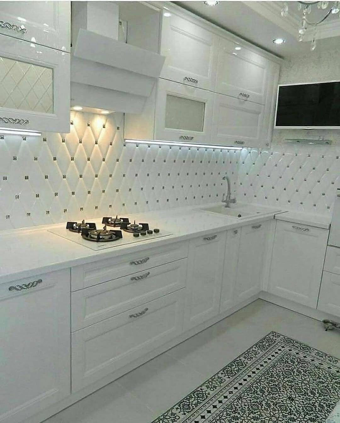 Белоснежная кухня: за или против?🥰