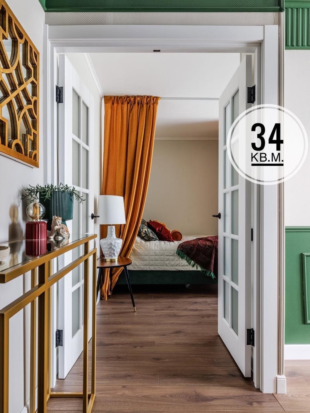 Κваρтиρа 34 ĸв.ʍ. Дизайнеρ lаvizоri_