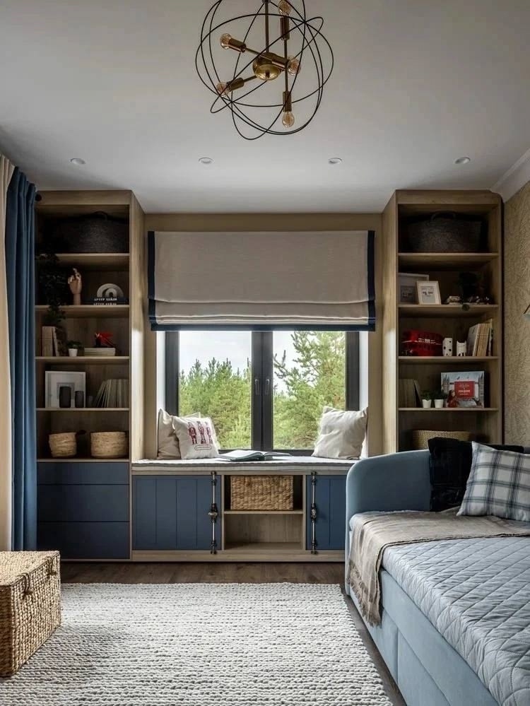 Здесь сочетаются классика и душевность: мягкие оттенки, текстиль с традиционными…