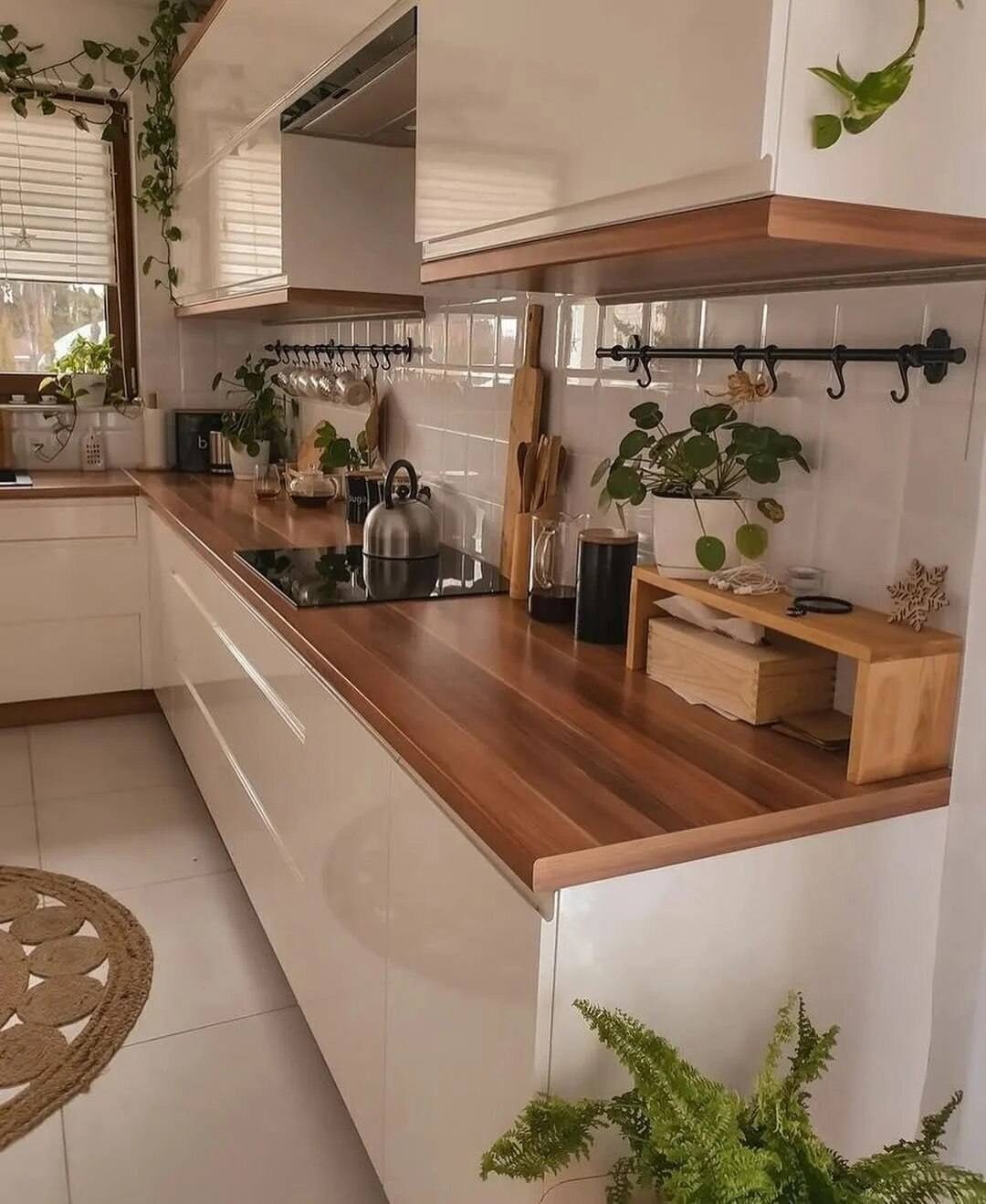 Кухня-гостиная в доме🏡