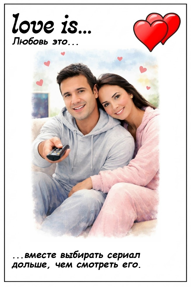 Создайте открытку в стиле Love is... 👉 vk.cc/cUpMIM