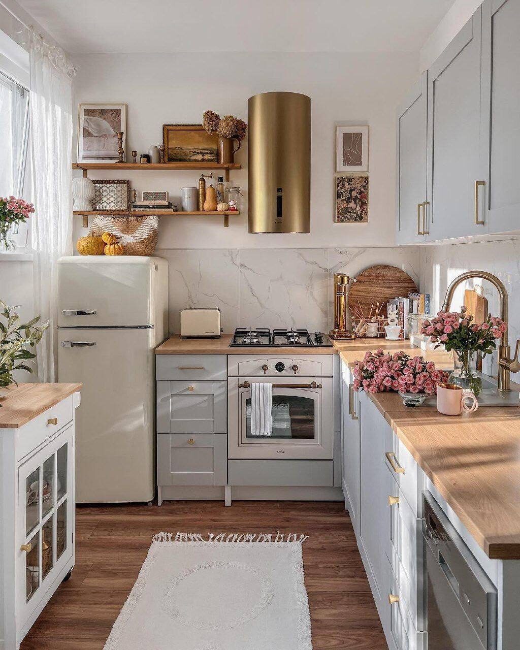 Душевная кухня в стиле прованс 😍