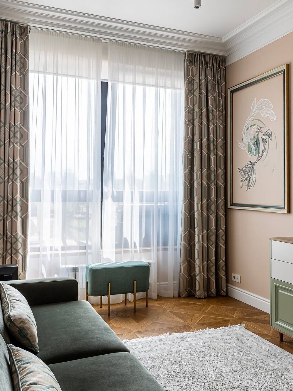 Квартира общей площадью 44,4 кв. м. 
Дизайнер ilina_interior