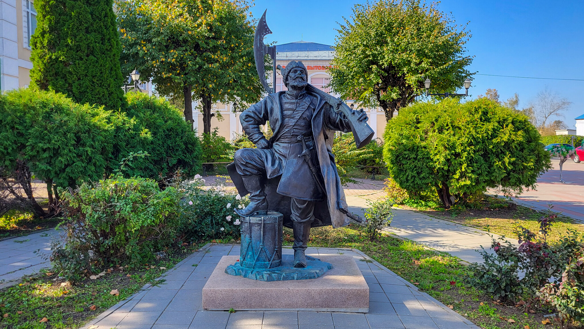 Скульптура &laquo;Стрелец&raquo;