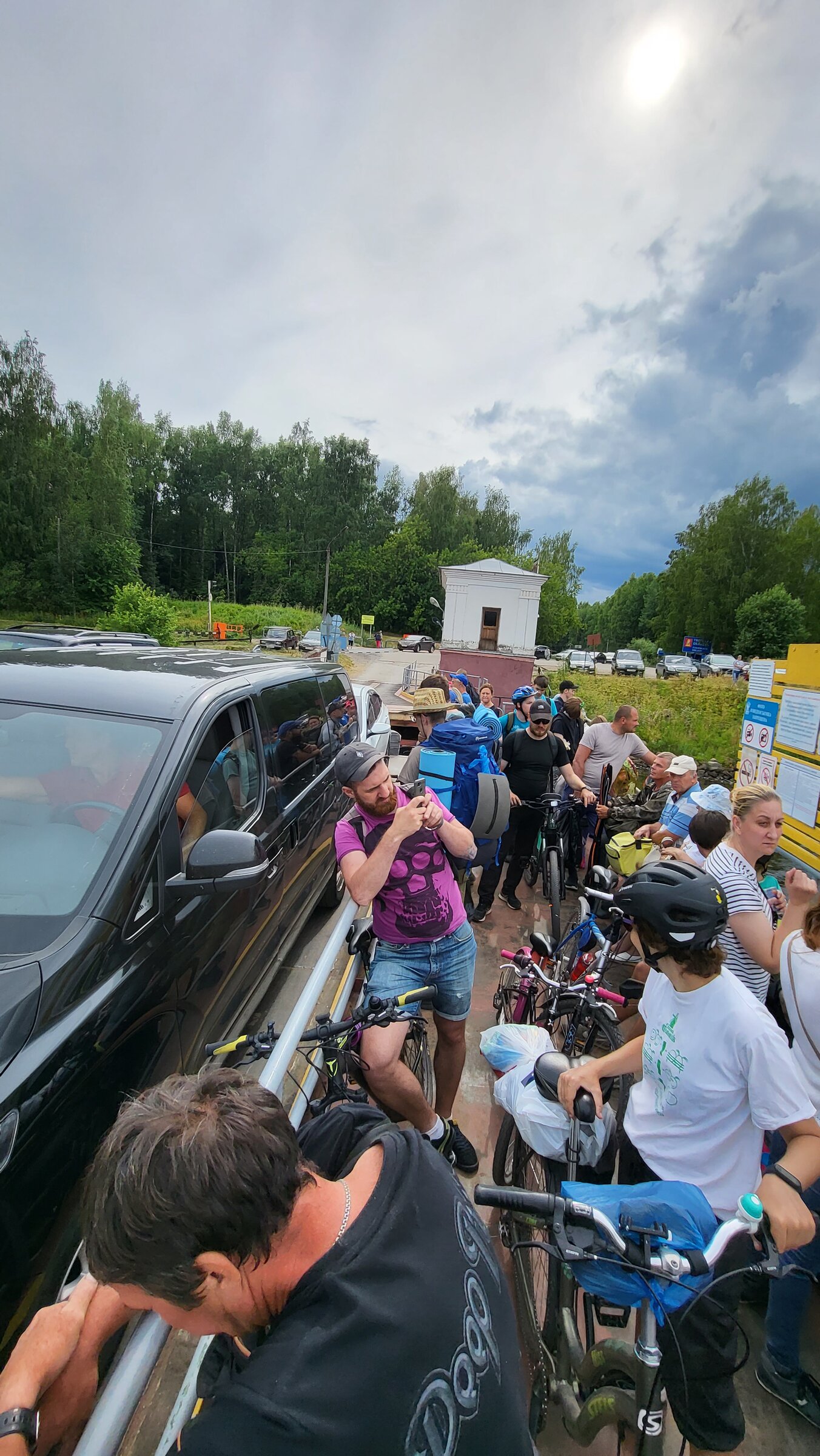 Паром в Дубне